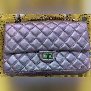 Chanel Purple Reissue 2.55 Classic 226 Flap Bag